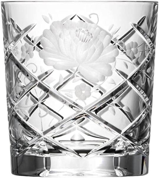 Whiskyglas Kristall Sunrose clear (9,3 cm)