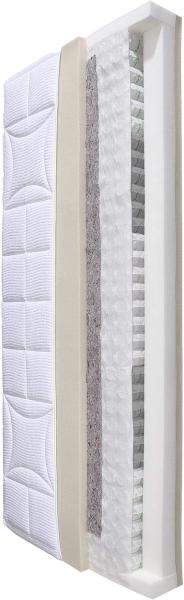 Malie 'Big Star' 5-Zonen-Tonnentaschenfederkernmatratze 90x190 cm H2 Bild 3