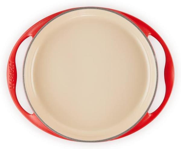 Le Creuset Tatin Backform Gusseisen 28 cm Kirschrot - 28 cm - Rot