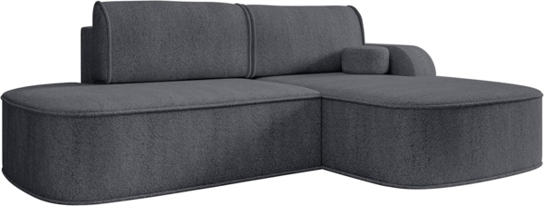 Ecksofa Koro (Farbe: Coral 80, Seite: Rechts)