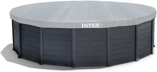 Intex 'Frame Swimming Pool Set Graphit Ø 478x124 cm', graphit, inkl. Sandfilteranlage Bild 5
