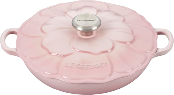 Le Creuset Gourmet-Profitopf Blume 26 cm shell pink