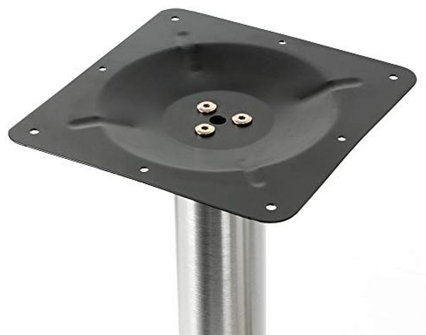 Edelstahl Untergestell Tischbein Tischplattenträger Säule Sockelfüße Tischfuß Bild 7