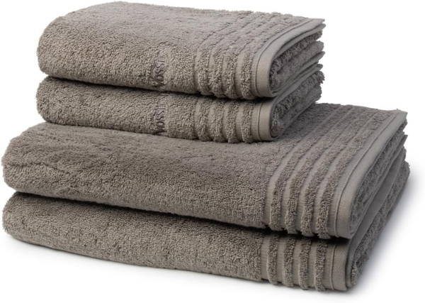 Vossen Badetuch Vienna Style Supersoft, Walkfrottee (1-St), Supersoft Baumwolle