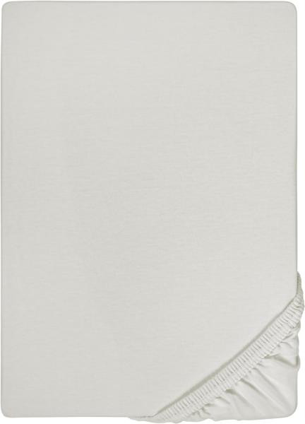 biberna Feinjersey-Spannbetttuch 0077144 grau 1x 140x200 cm - 160x200 cm