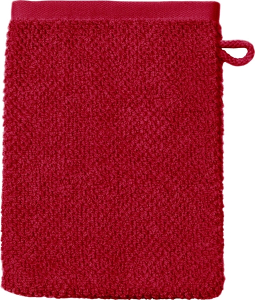 Ross Bio-Baumwoll Handtücher Selection | Waschhandschuh 16x22 cm | rubin