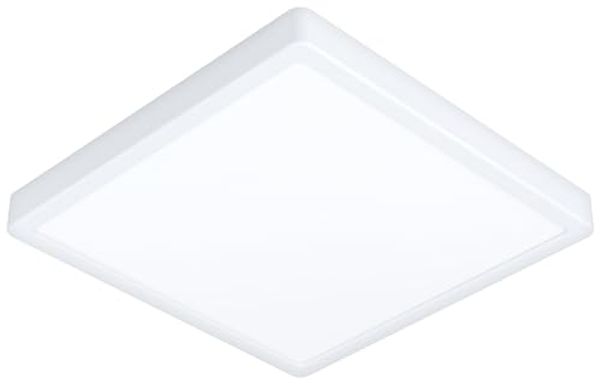 Eglo 30893 Deckenleuchte Badezimmerleuchte FUEVA 5 weiss L:28,5 B:28,5 H:3cm IP44 4000K