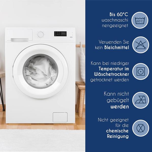 Matratzenschoner 150x200 cm Wasserdicht Made in EU und Oeko-TEX Zertifiziert von Dreamzie - Atmungsaktive Matratzenauflage Bild 7