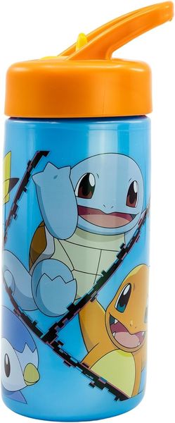POKÉMON Kinder Wasserflasche 410 ml für Alltag Schule und unterwegs