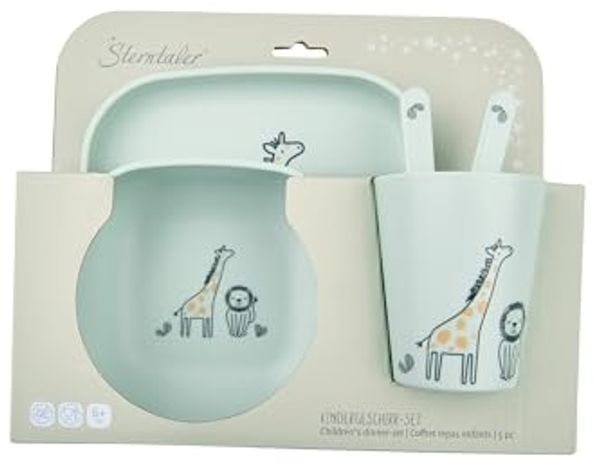 Sterntaler Kindergeschirr-Set – Safari – 5-teilig