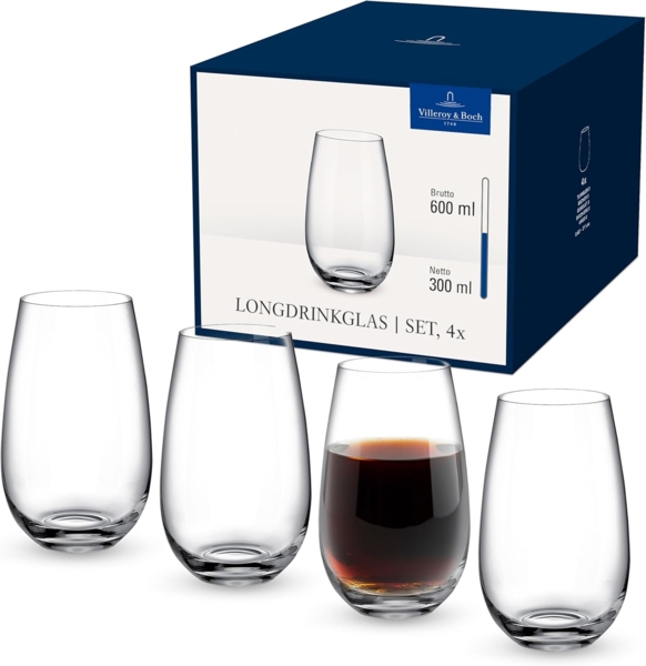 Villeroy & Boch Entrée Longdrinkbecher 620 ml 4er Set