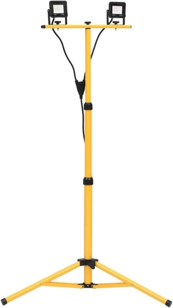 vidaXL LED-Fluter mit Stativ 2x10 W Warmweiß 149653