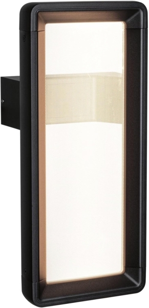 Paulmann 93109 LED Außenwandleuchte Reana Bewegungsmelder Anthrazit 3000K IP44