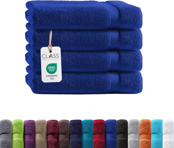 TRENDBUY24 Handtuch Set Handtücher Duschtücher Gästetücher Baumwolle Frottee Premium 4er Set, 100% Baumwolle (4-St), Duschtuch