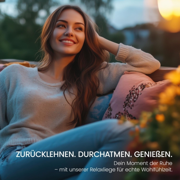 aktivshop Gartenliege klappbar, Sonnenliege Bild 8