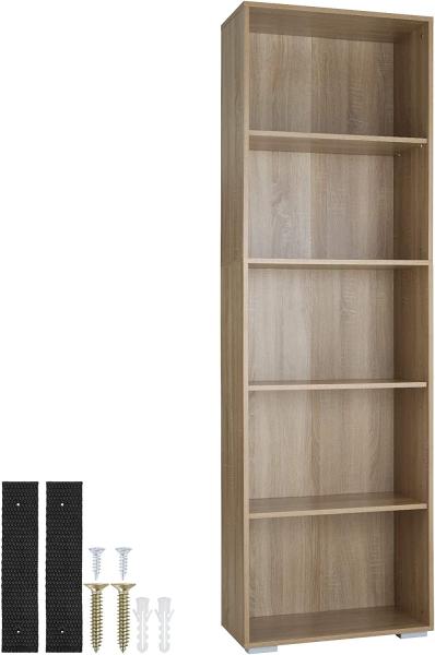 tectake Bücherregal Lexi, Einzelstück, MDF