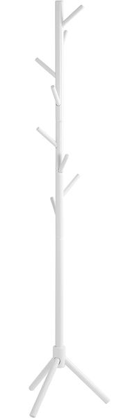 HAKU Möbel Garderobenständer, Massivholz, weiß, Ø 43 x H 174 cm