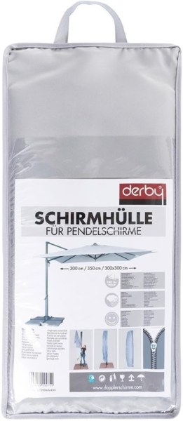 Doppler Schutzhülle BASIC für Pendelschirme Ampelschirme ø 300 350 400 / 300 x 300 cm Haube für ø 300, 350 und 300 x 300 cm