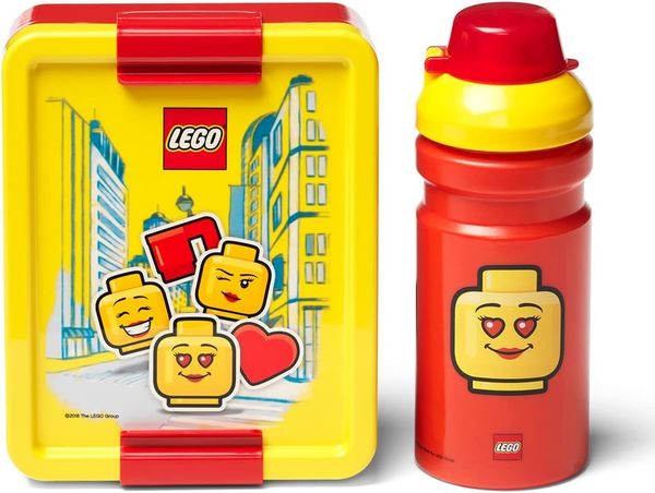 Room Copenhagen LEGO Iconic Girl Lunchset Geschirr