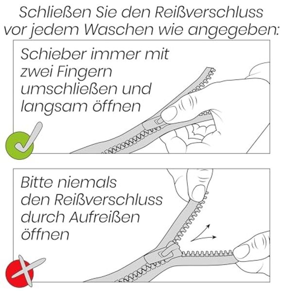 Kaeppel Wendebettwäsche Ikat, Mako-Satin, 2 teilig, angenehm wärmend Bild 5