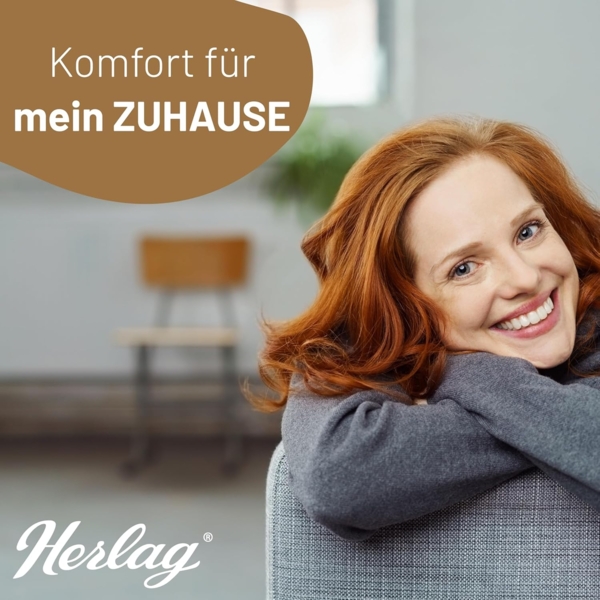 Herlag Nackenrolle Kissenrolle ELLA, 65x20cm oder 40x15cm, 4 Farben, Wohnzimmer, Schlafzimmer Bild 3