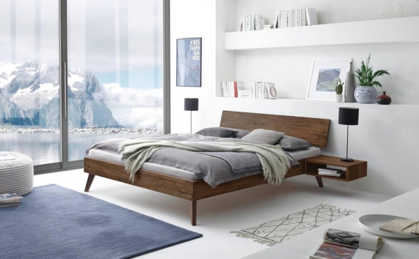 Hasena Trento Ancona Massivholzbett 100x200 Nussbaum, geölt 25 Bild 2