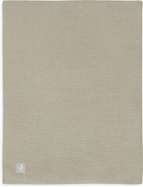 Jollein 516-522-67053 Kinderdecke Strickdecke Basic Knit Olive (100x150 cm) Bild 2