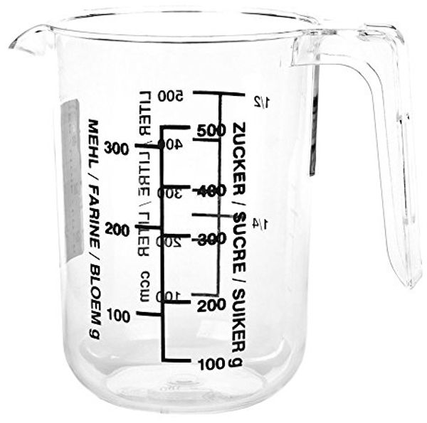Messbecher transparent 0,5 l