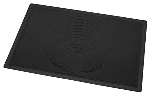 Lurch Flexi-Form Ausrollmatte / Backmatte 60x40 cm schwarz