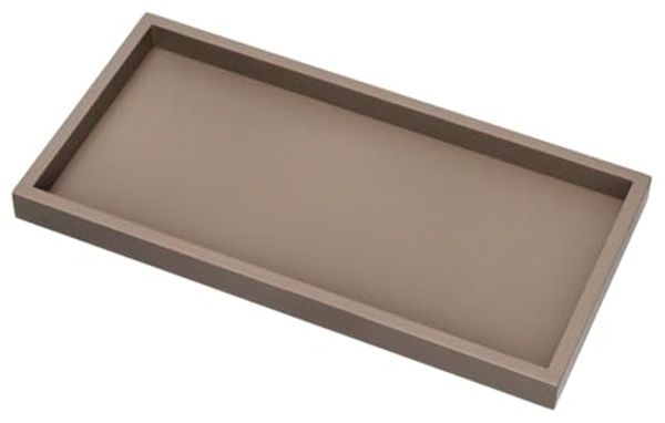 Giftcompany Tablett Neo Tablett rechteckig braun 30cm, Holzfaserplatte
