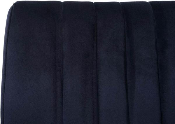 2er-Set Freischwinger HWC-L14, Besucherstuhl Konferenzstuhl Stuhl, Samt Edelstahl gebürstet ~ anthrazit-blau Bild 5