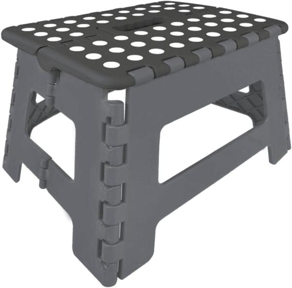 ProPlus klappbare Stufen, Trittstufe, Einstiegshilfe schwarz / grau 29x21,5.