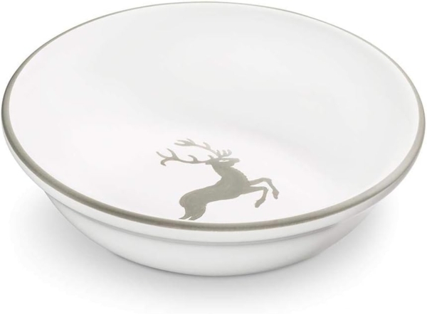 Gmundner Keramik Grauer Hirsch Müslischale klein Ø 14cm Bild 1