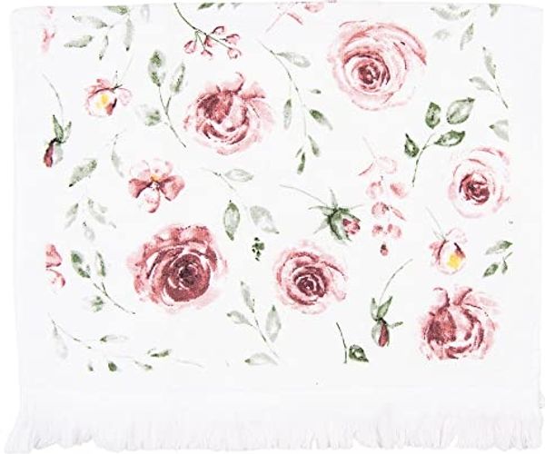 Clayre & Eef Geschirrtuch Rustic Rose, (Set, 3-tlg, 3-teilig), Frottee Küchenhandtücher Gästehandtücher ca. 40x66cm Baumwolle