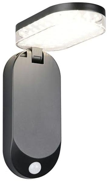 Solar Wandleuchte LAGOAS mit Bewegungsmelder & dezentem Dauerlicht