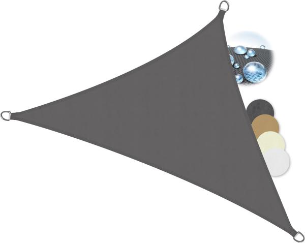Sol Royal SolVision Sonnensegel PES Dreieck PS9 Anthrazit, 700 x 500 x 500 cm Bild 1