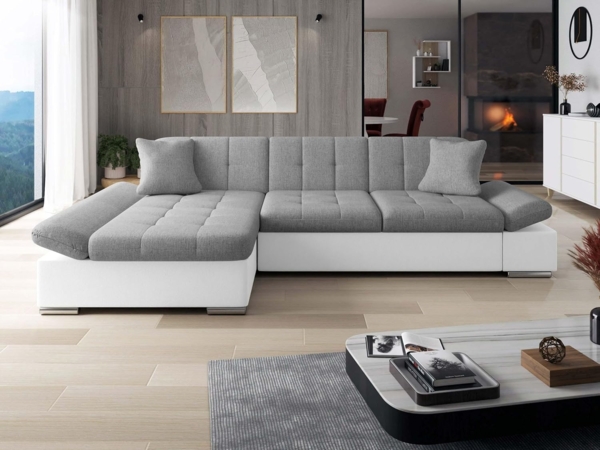 Ecksofa Montana (Farbe: Soft 017 + Soul 17, Seite: Links) Bild 4