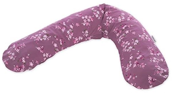Theraline Stillkissen "Das Original" Polyester Hohlfaser Bezug 190 cm 177 Blümchentraum