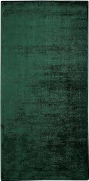 Teppich Viskose dunkelgrün 80x150 cm GESI II