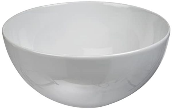 Arzberg Tric Schüssel, Rund, Porzellanschüssel, Servierschüssel, Salatschüssel, White, Porzellan, 21 cm, 49700-800001-13321