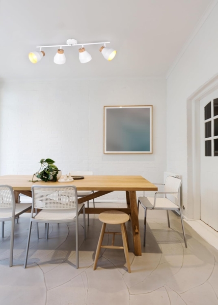 Deckenstrahler VALENTIN 4-flammig aus Metall Weiß innen Gold, Breite 71cm Bild 6