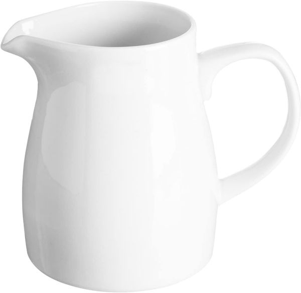 Preis Und Kensington Simplicity Milchkännchen, Porzellan, Weiss, 620ml