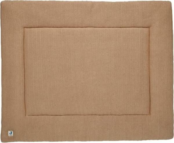 Jollein Pure Strick Laufstallteppich 75x95 cm Biscuit Braun