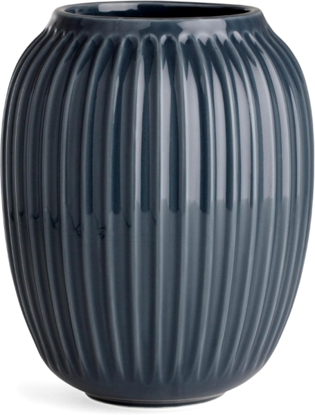 Kähler Hammershøi Vase 20 cm anthracite