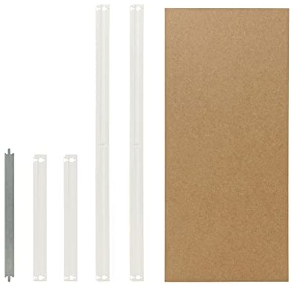 shelfplaza HOME 50x23 cm Fachboden-Set in weiß für HOME Schwerlastregale mit 175 kg Traglast pro Boden