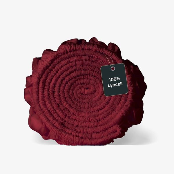 twenty:three® Bettlaken Lyocell Spannbettlaken Biking Red, Lyocell, Atmungsaktiv, Ultraweich, 100% TENCEL™ Lyocell, Nachhaltig, 140x200