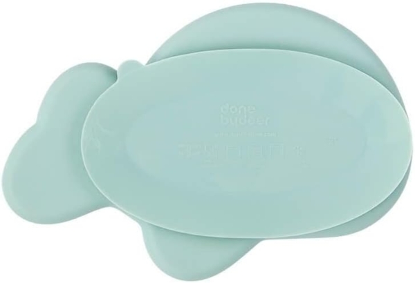 Done by Deer Wally Rutschfester Teller Blue Blau Bild 2