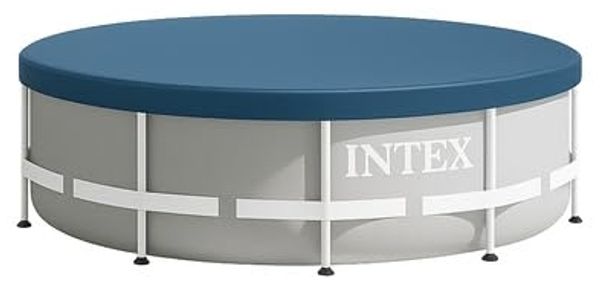 INTEX Poolabdeckung rund Ø 305cm für Frame Pools, Winterabdeckplane Sommerabdeckplane (28030) Bild 5