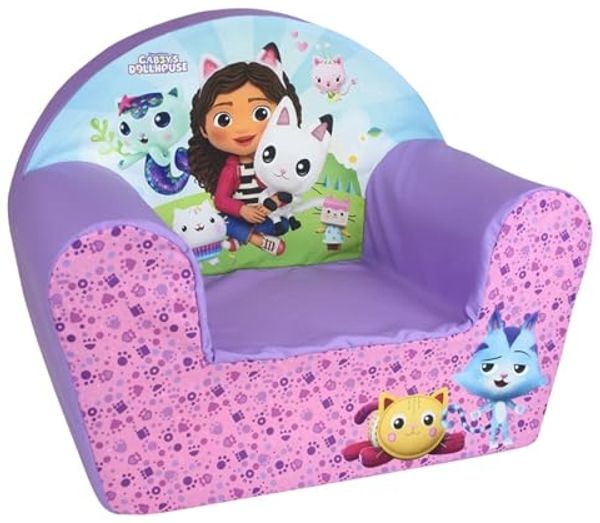 FUN HOUSE Gabby UND DAS Magie Haus Kinder Club Kindersessel aus Frankreich. Maße: 52 x 33 x 42 cm, L. 52 x P. 33 x H. 42 cm