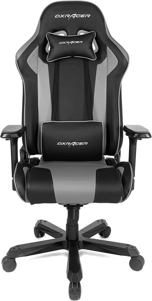 DXRacer Gaming Stuhl K-Serie King K99 schwarz-grau, 71 x 71 x 142 cm